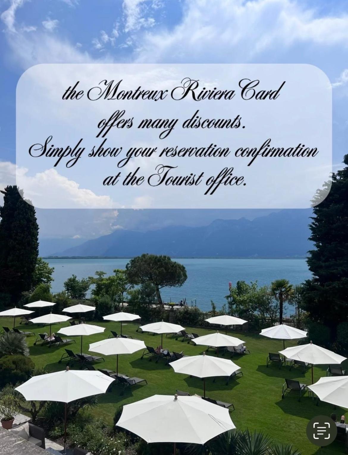 Montreux Riviera Suite Waterfront 3 Bedrooms Private Parking Eksteriør bilde