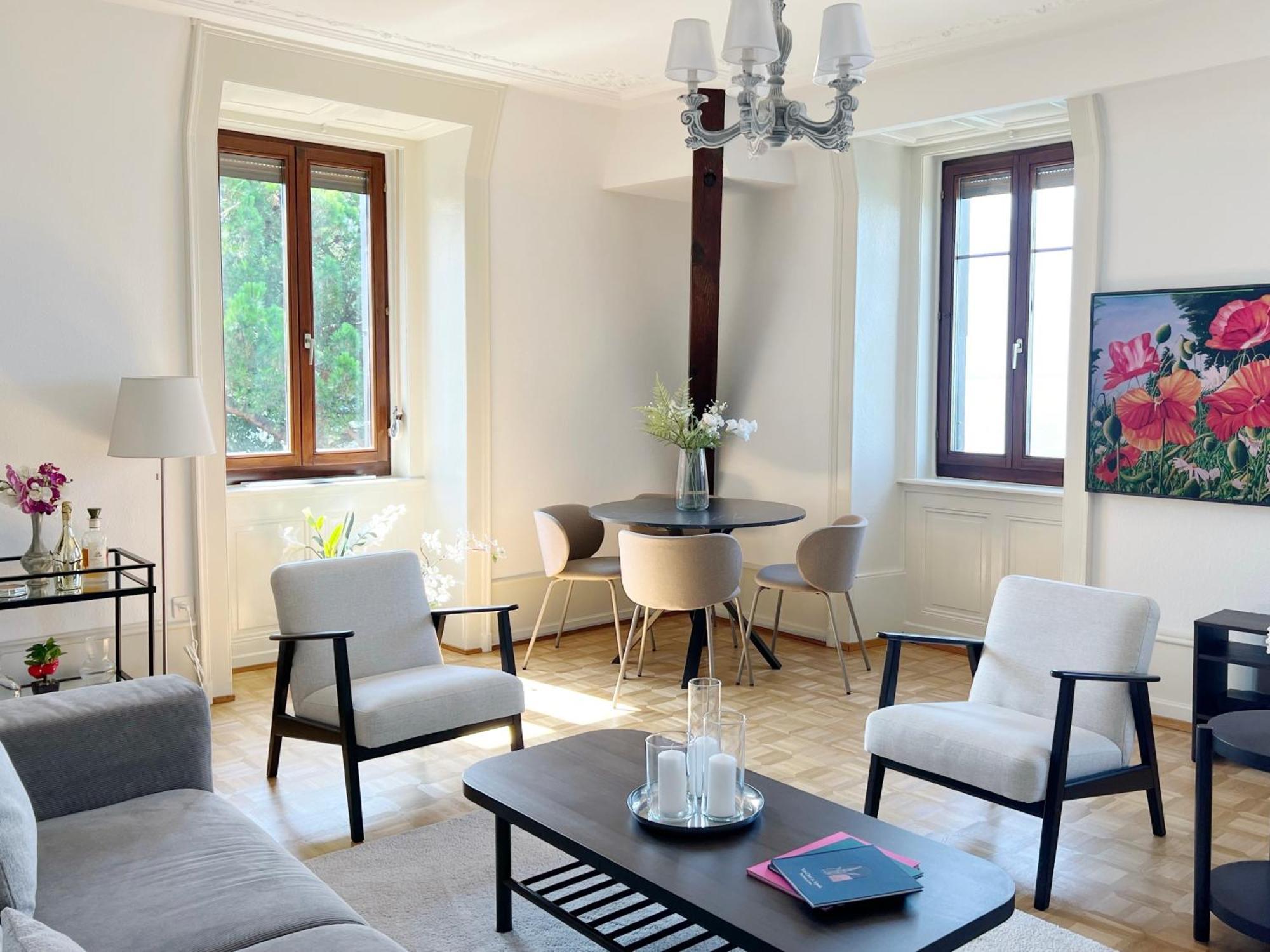 Montreux Riviera Suite Waterfront 3 Bedrooms Private Parking Eksteriør bilde